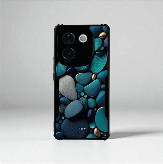 ivogue Ocean Pebbles Mobile Cover For VIVO T3 Pro