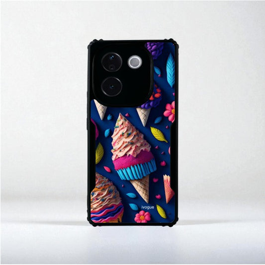 ivogue Cone of Colors Mobile Cover For VIVO T3 Pro