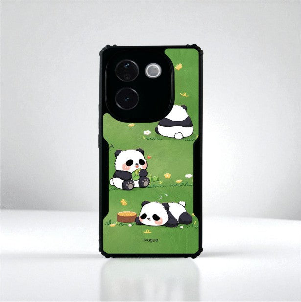 ivogue Panda Playground Mobile Cover For VIVO T3 Pro