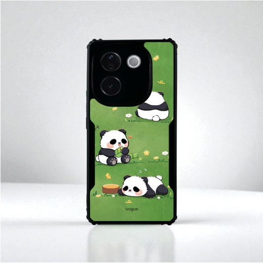 ivogue Panda Playground Mobile Cover For VIVO T3 Pro