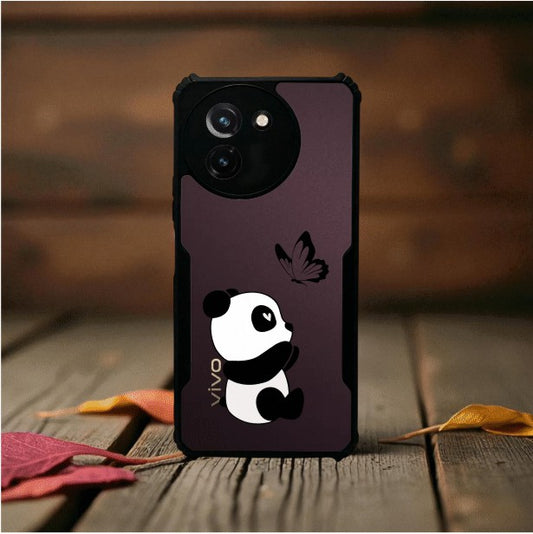ivogue Panda and Butterfly Mobile Cover For VIVO T3X