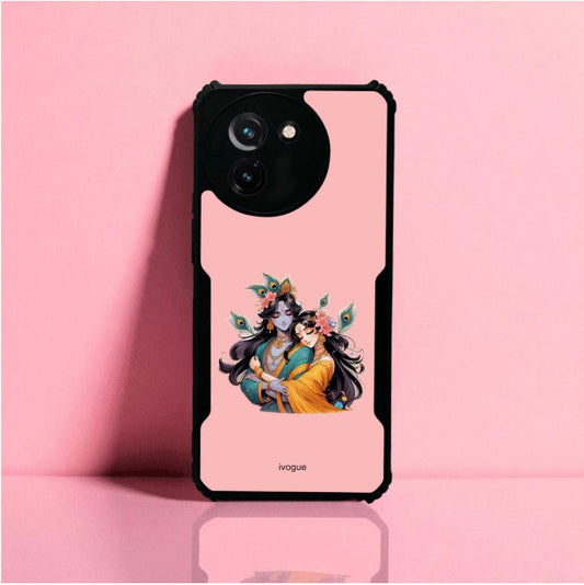 ivogue Radha Krishna Bliss Mobile Cover For VIVO T3X