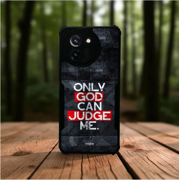 ivogue Only God Can Judge Me Mobile Cover For VIVO T3X