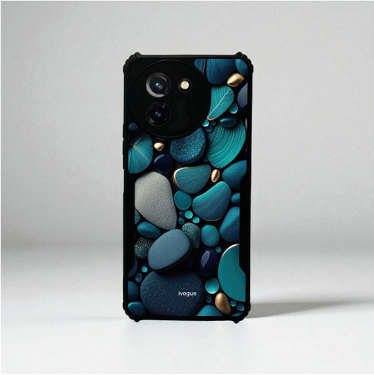 ivogue Ocean Pebbles Mobile Cover For VIVO T3X