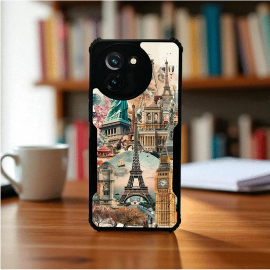 ivogue Travel Dreams Mobile Cover For VIVO T3X