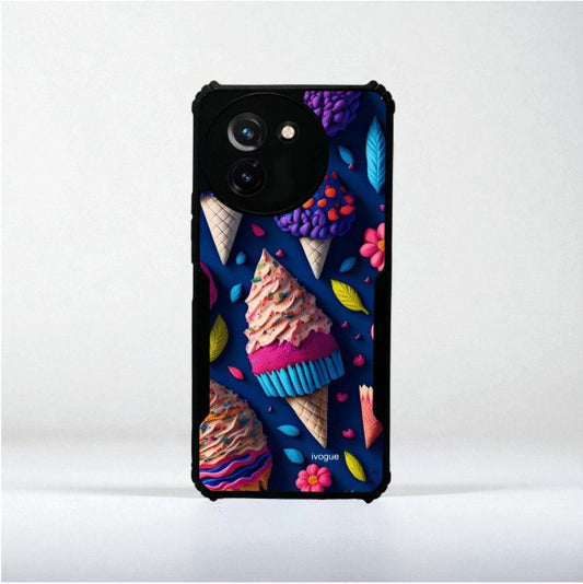 ivogue Cone of Colors Mobile Cover For VIVO T3X