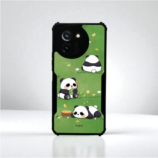 ivogue Panda Playground Mobile Cover For VIVO T3X