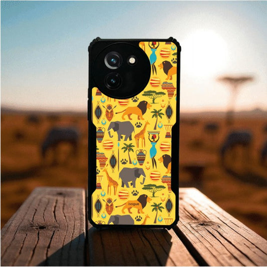 ivogue Safari Spirit Mobile Cover For VIVO T3X