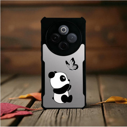 ivogue Panda and Butterfly Mobile Cover For VIVO T4