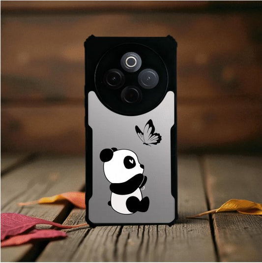 ivogue Panda and Butterfly Mobile Cover For VIVO T4