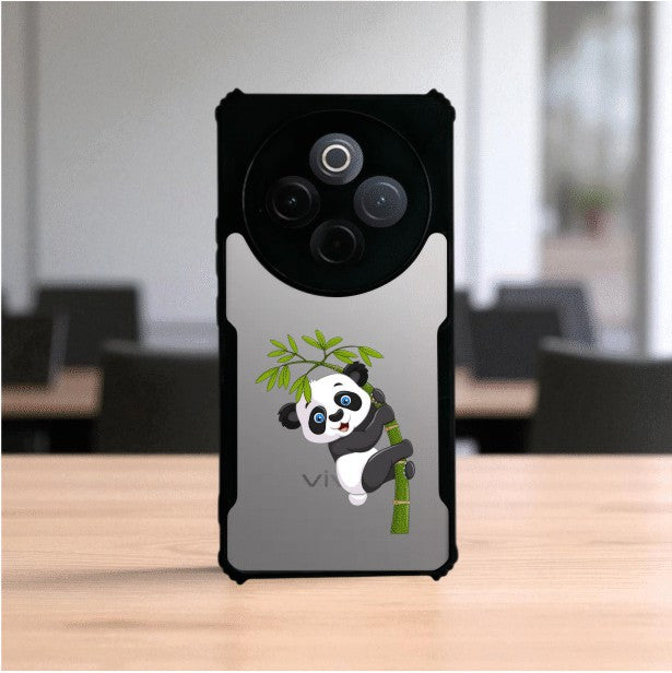 ivogue Panda and Tree Mobile Cover For VIVO T4