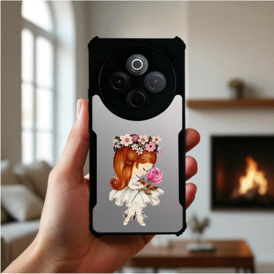ivogue Flower Girl Mobile Cover For VIVO T4