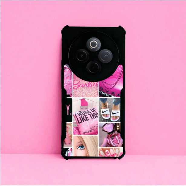ivogue Barbie Vibes Mobile Cover For VIVO T4