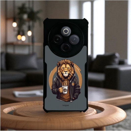 ivogue Stylish Lion Mobile Cover For VIVO T4