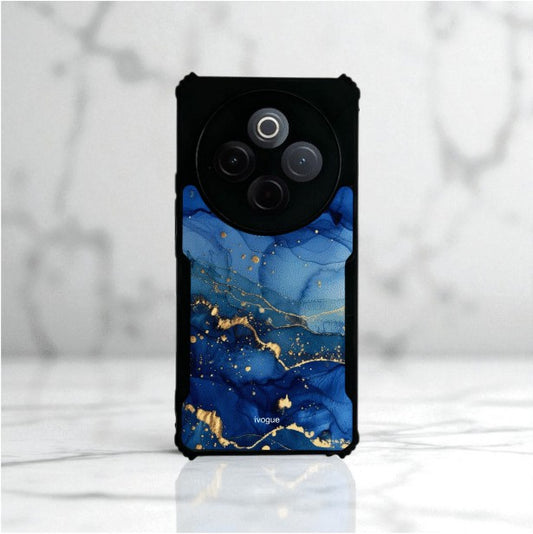 ivogue Blue Opulence Mobile Cover For VIVO T4