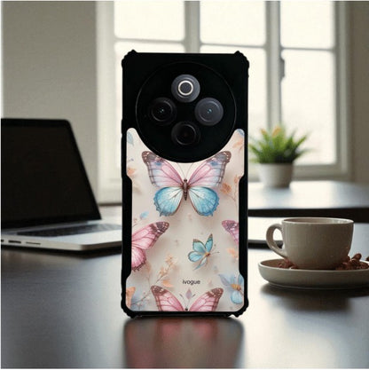 ivogue Butterfly Bloom Mobile Cover For VIVO T4