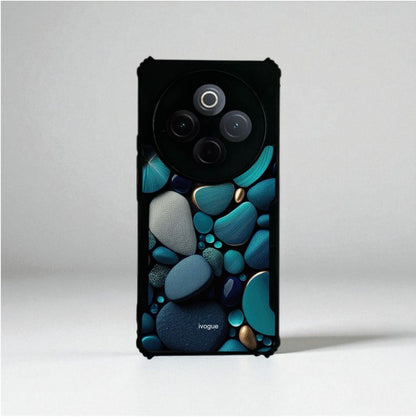 ivogue Ocean Pebbles Mobile Cover For VIVO T4