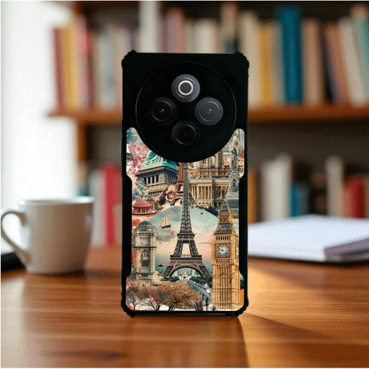 ivogue Travel Dreams Mobile Cover For VIVO T4