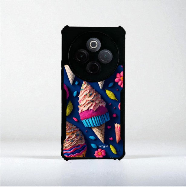 ivogue Cone of Colors Mobile Cover For VIVO T4