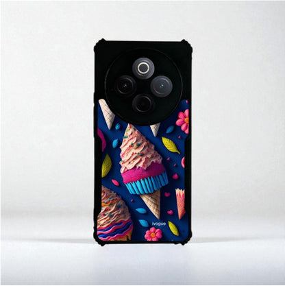 ivogue Cone of Colors Mobile Cover For VIVO T4