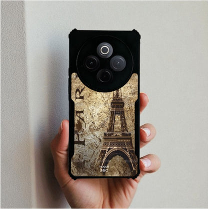 ivogue Timeless Paris Mobile Cover For VIVO T4