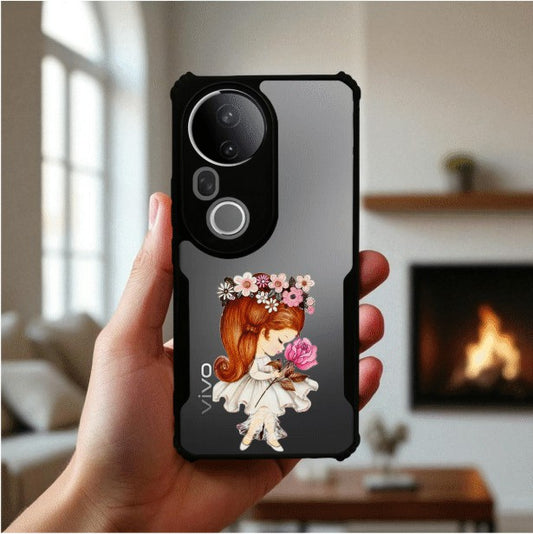 ivogue Flower Girl Mobile Cover For VIVO T4 Ultra