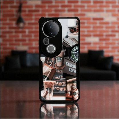 ivogue Starbucks Coffee Mobile Cover For VIVO T4 Ultra