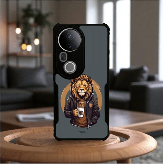 ivogue Stylish Lion Mobile Cover For VIVO T4 Ultra