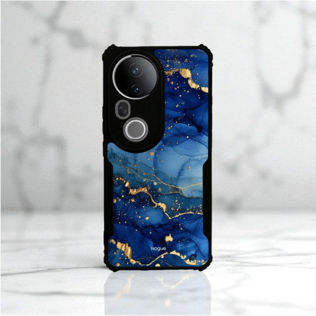 ivogue Blue Opulence Mobile Cover For VIVO T4 Ultra