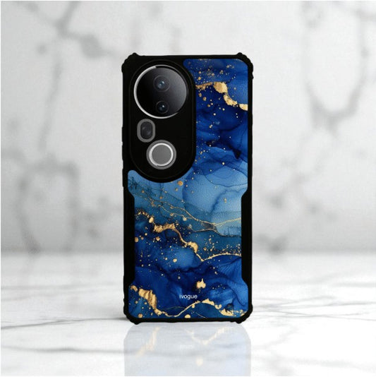 ivogue Blue Opulence Mobile Cover For VIVO T4 Ultra