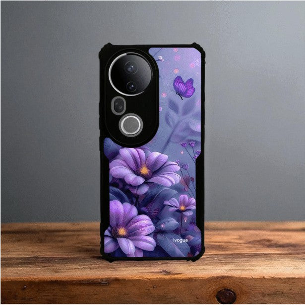 ivogue Purple Serenity Mobile Cover For VIVO T4 Ultra