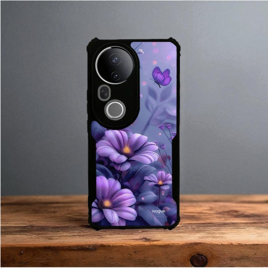 ivogue Purple Serenity Mobile Cover For VIVO T4 Ultra