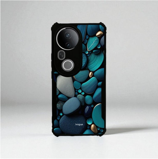 ivogue Ocean Pebbles Mobile Cover For VIVO T4 Ultra