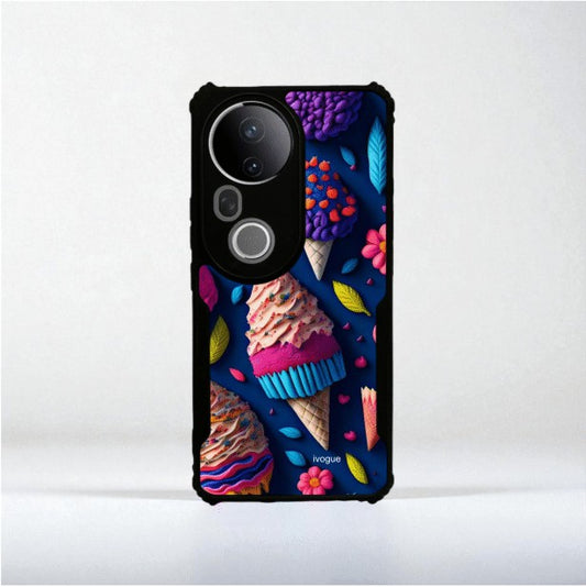 ivogue Cone of Colors Mobile Cover For VIVO T4 Ultra