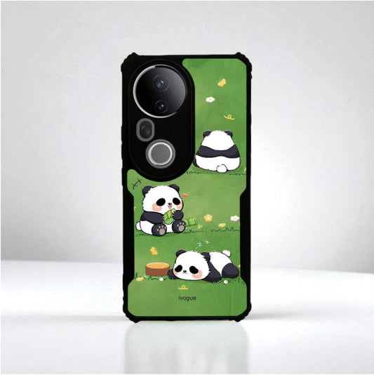 ivogue Panda Playground Mobile Cover For VIVO T4 Ultra