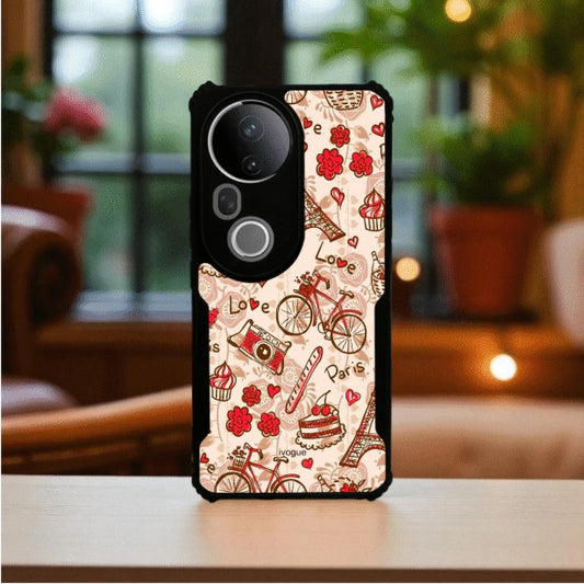 ivogue French Fancy Mobile Cover For VIVO T4 Ultra
