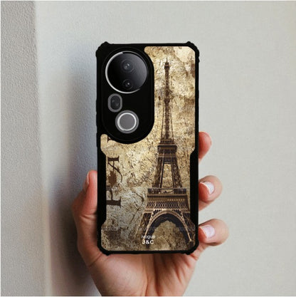ivogue Timeless Paris Mobile Cover For VIVO T4 Ultra