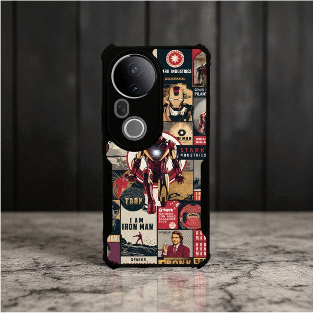 ivogue Iron Man Mobile Cover For VIVO T4 Ultra