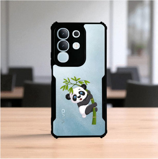 ivogue Panda and Tree Mobile Cover For VIVO T4X