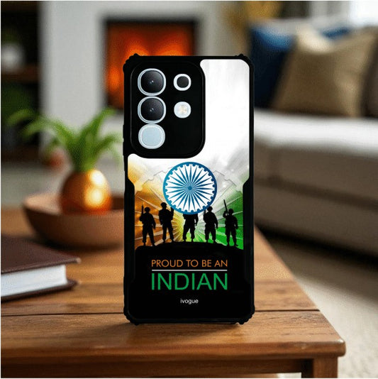 ivogue Proud to Be Indian Mobile Cover For VIVO T4X