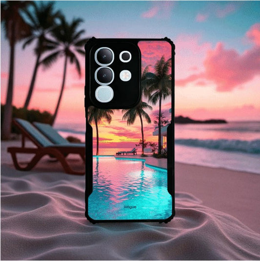 ivogue Sunset Serenity Mobile Cover For VIVO T4X