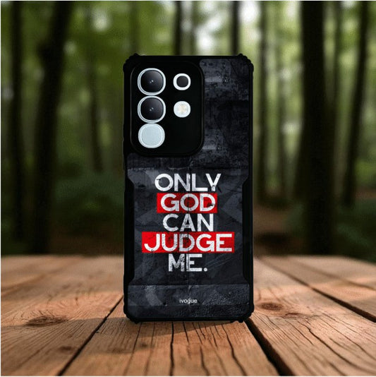 ivogue Only God Can Judge Me Mobile Cover For VIVO T4X