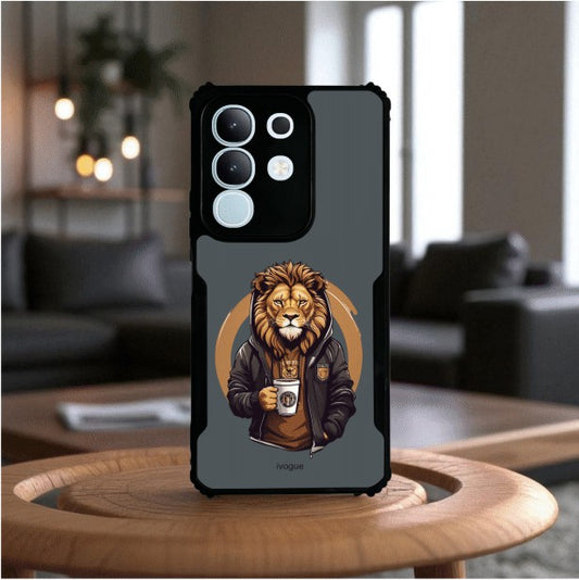 ivogue Stylish Lion Mobile Cover For VIVO T4X
