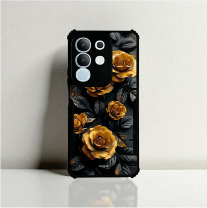 ivogue Golden Rose Mobile Cover For VIVO T4X