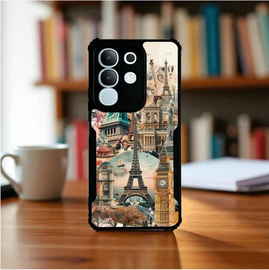 ivogue Travel Dreams Mobile Cover For VIVO T4X