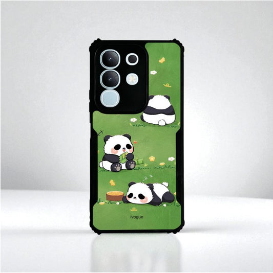 ivogue Panda Playground Mobile Cover For VIVO T4X