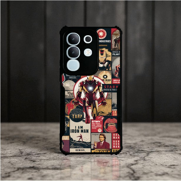ivogue Iron Man Mobile Cover For VIVO T4X