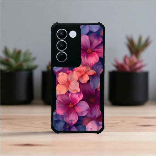 ivogue Glow Garden Mobile Cover For VIVO V27 Pro