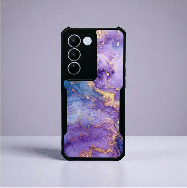 ivogue Lavender Luxe Mobile Cover For VIVO V27 Pro