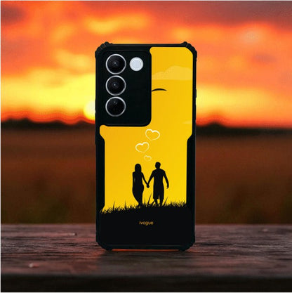 ivogue Sunset Romance Mobile Cover For VIVO V27 Pro